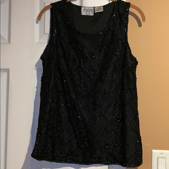 Chevelle beaded tank and jacket - Picture 3 of 5